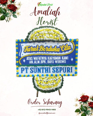 Papan Bunga Duka di Sumbersari