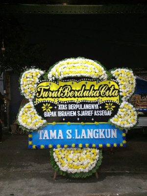 Papan Bunga Duka di Sumbersari